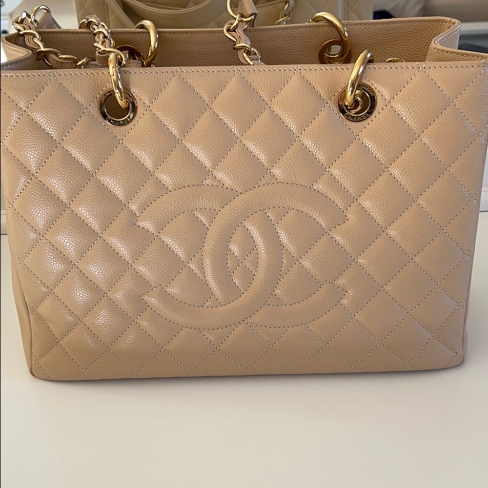 Authentic Chanel GST tote